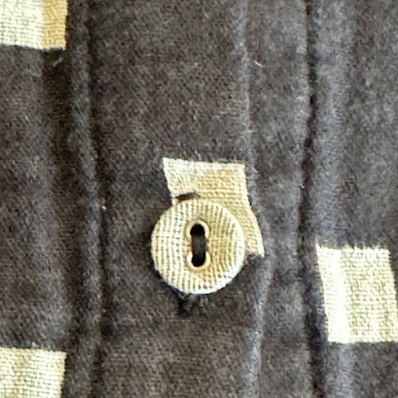 Harlyn | 100% Cotton Blue & White Tank, Tie Shoulder Straps & Back Button Detail - Picture 4 of 9